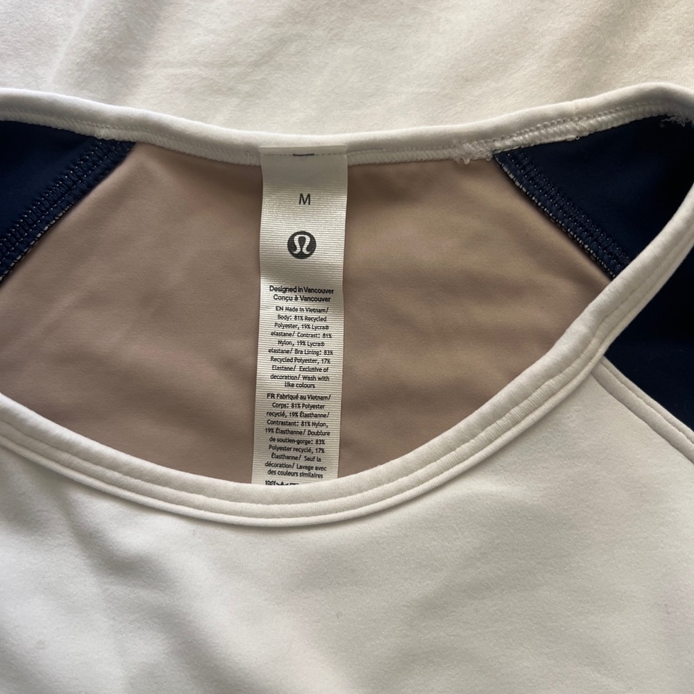 Nwot lululemon Nulu Cropped Short-Sleeve Shirt - Picture 4 of 5